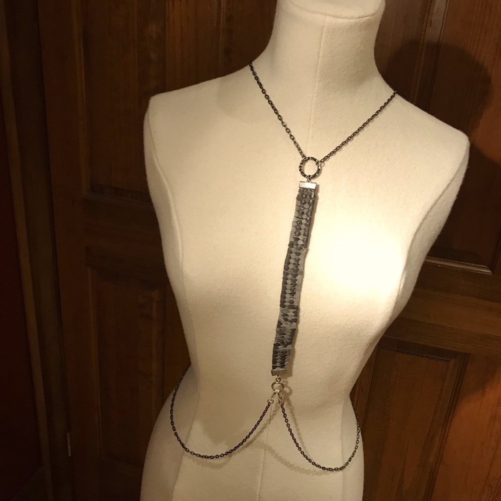 Body Leather Jewelry/ Chain